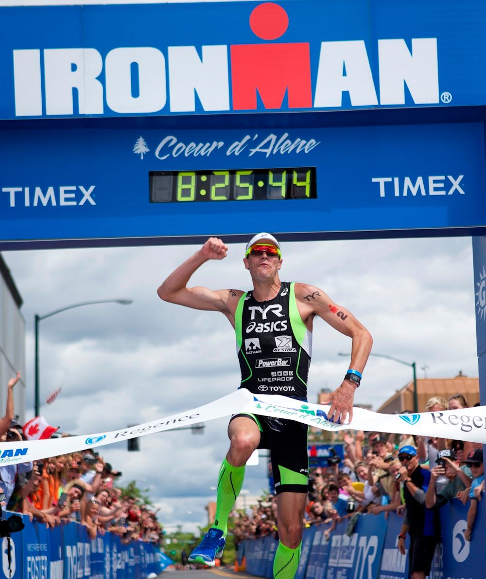 Andy Potts and Heather Wurtele claim 2014 Ironman Coeur d’Alene titles