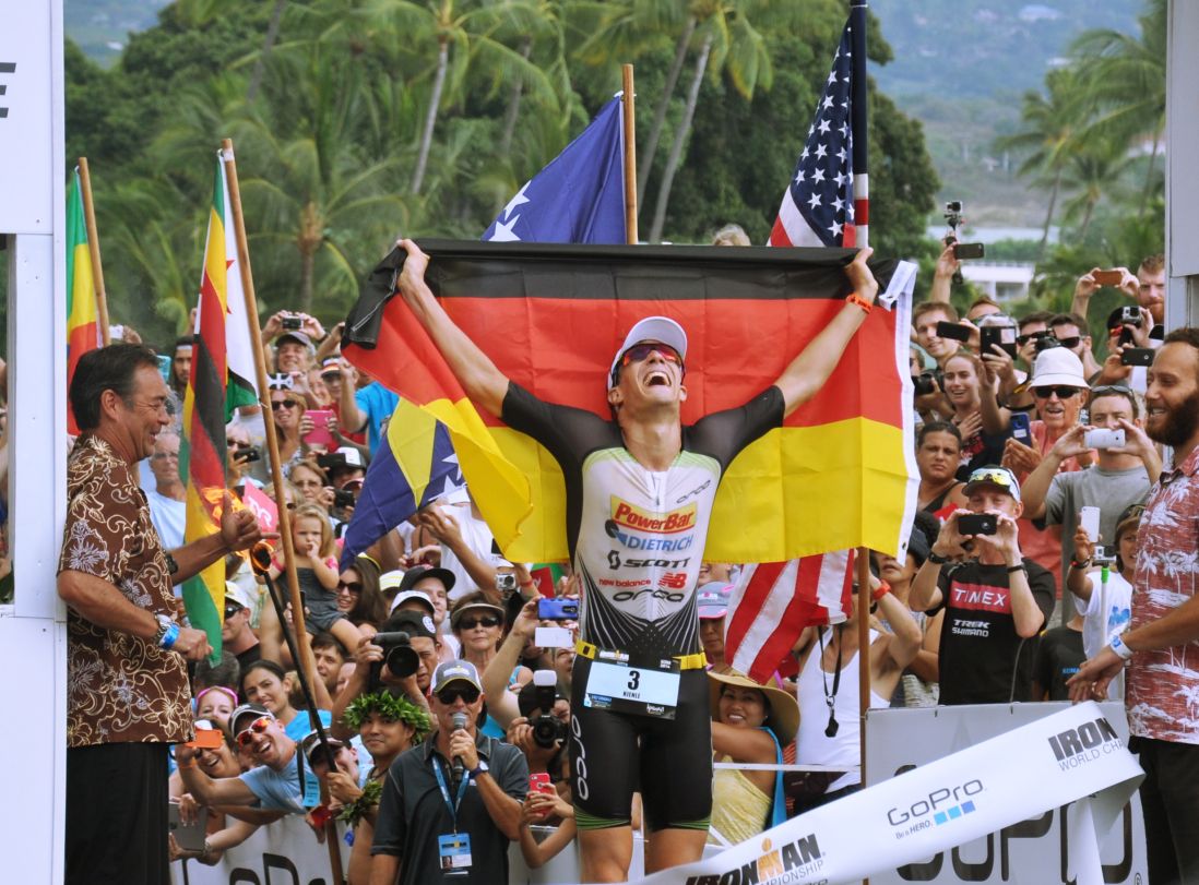 Sebastian Kienle wins 2014 Ironman World Championship