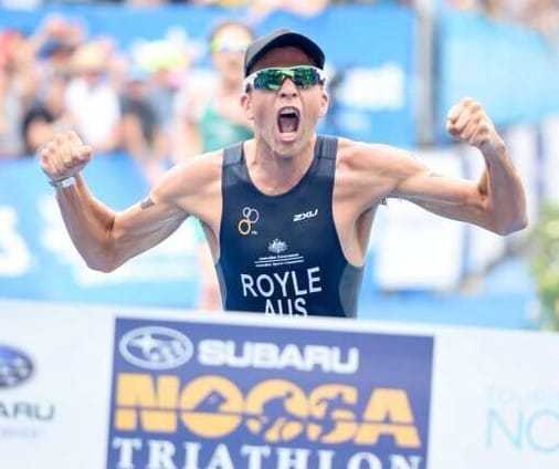 Aaron Royle and Ashleigh Gentle Victorious at Noosa Triathlon