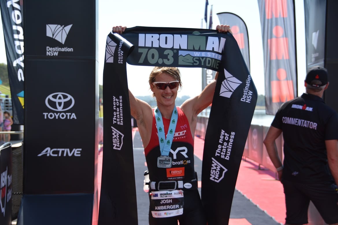 Joshua Amberger and Anje Beranek win Ironman 70.3 Western Sydney