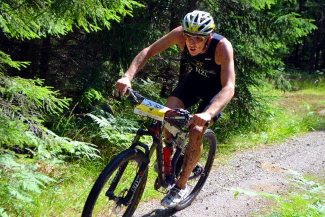 Sam Osborne from New Zealand and Helena Erbenova from the Czech Republic win XTERRA Sweden Championship