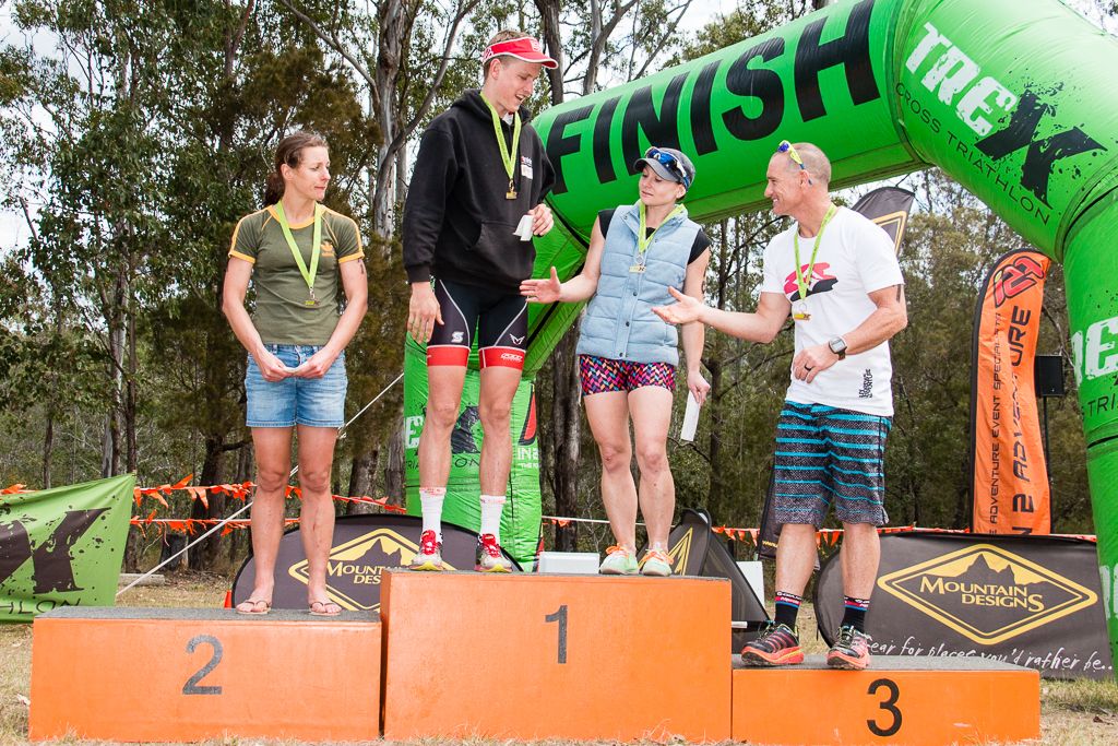 Reigning Australian Cross Triathlon Champion Max Neumann and Leela Hancox take top honours at the Queensland Enduro