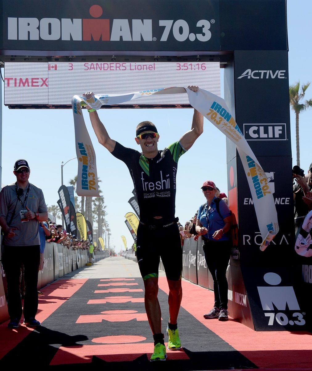 Lionel Sanders and Heather Wurtele head impressive professional field of athletes to take victories at 2016 IRONMAN ® 70.3 ® California
