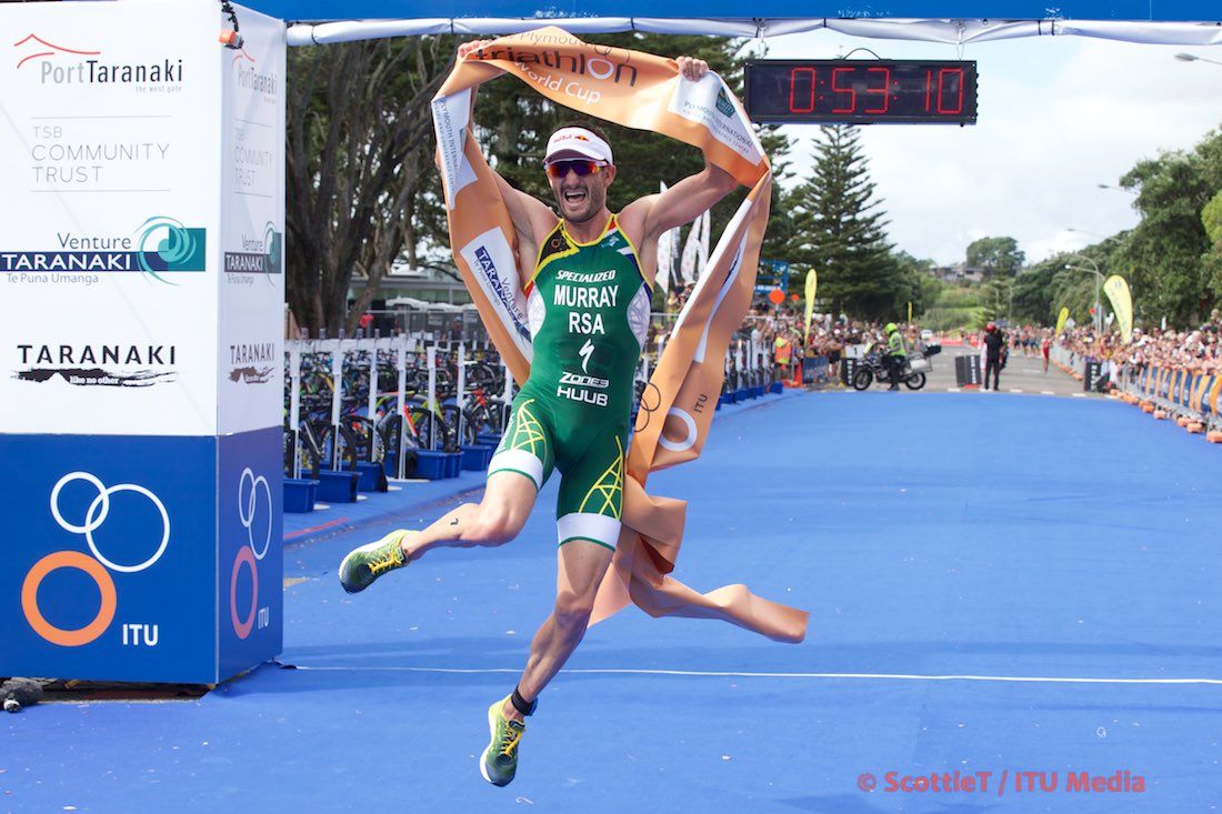 Gwen Jorgensen and Richard Murray take victories at the 2016 New Plymouth ITU Triathlon World Cup