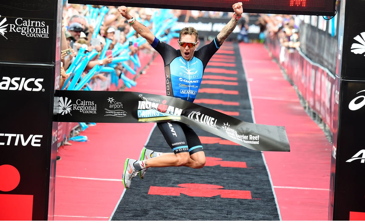 Tim Van Berkel crushes competition at Ironman Cairns