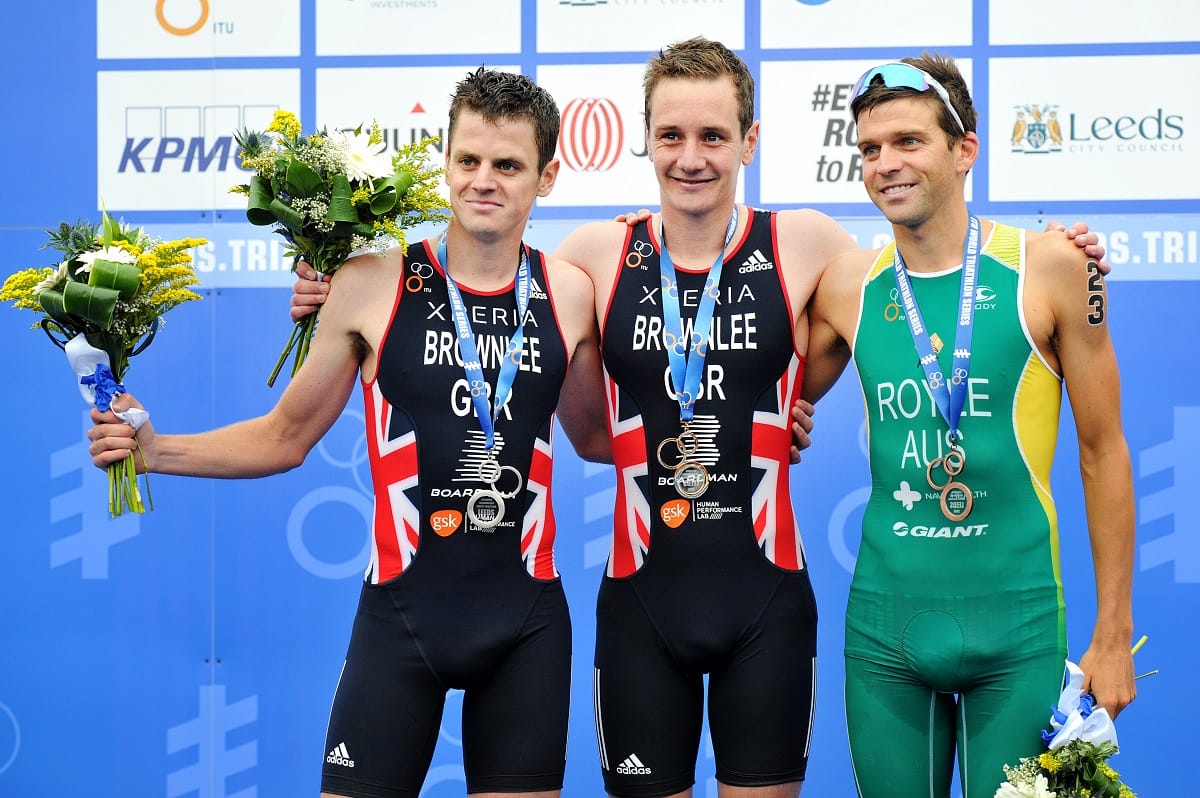 Aaron Royle joins triathlon royalty in Leeds