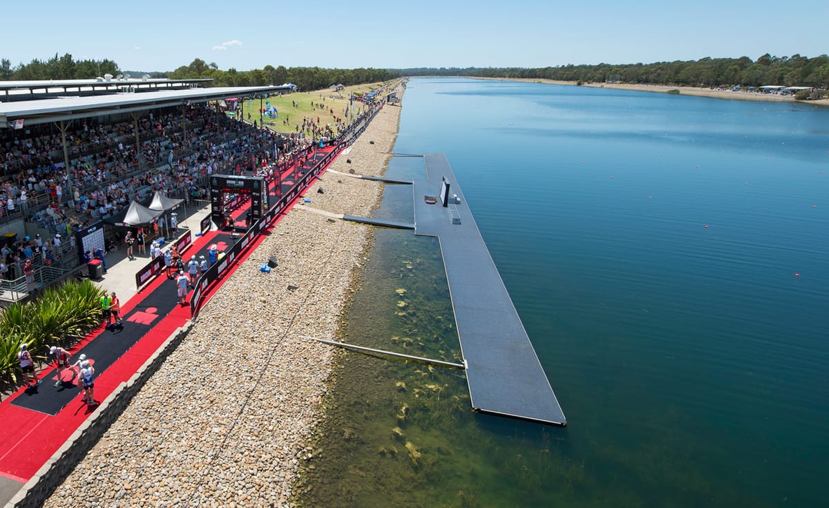 Annabel Luxford and Dan Wilson take out wins at Ironman 70.3 Western Sydney