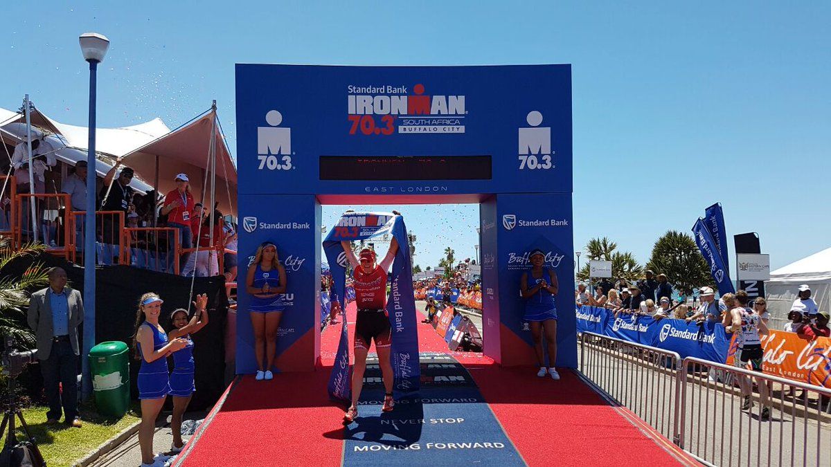 Jodie Cunnama wins 70.3 South Africa Seven Times