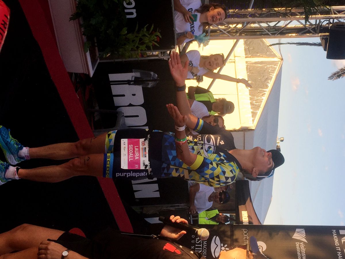 Laura Siddall crowned 2017 Ironman Australia Champion