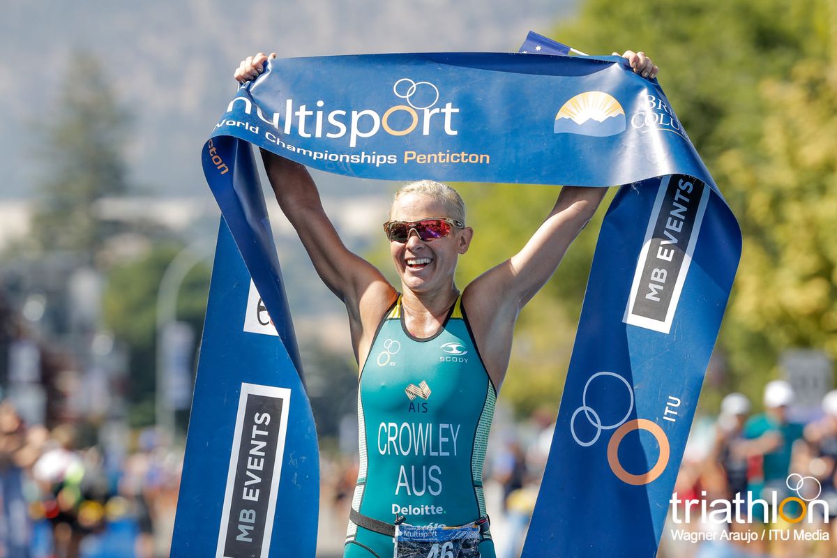 ITU: Sarah Crowley wins Long Distance World Championship