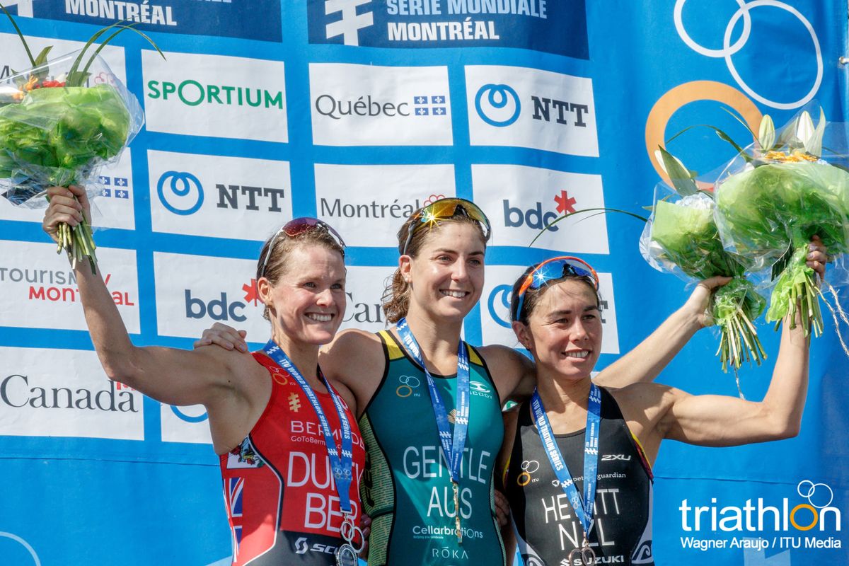 ITU: Australian Ashleigh Gentle edges out Flora Duffy to win in Montreal