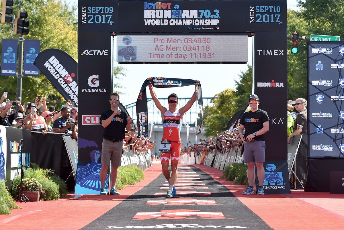 Javier Gómez Wins The Men’s 2017 Ironman 70.3 World Championship Title