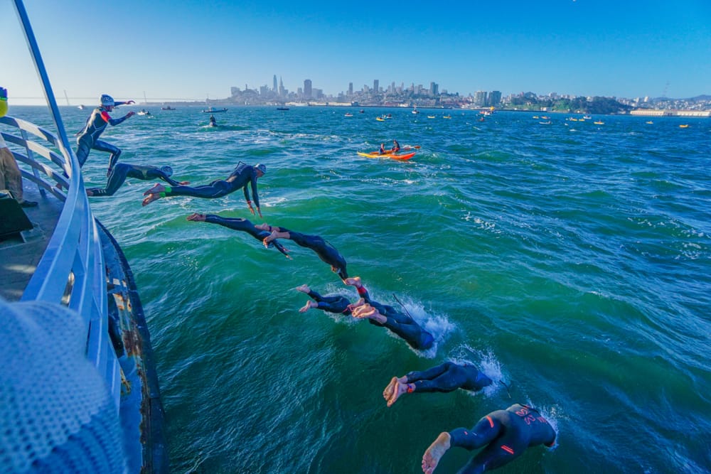 Olympian Ben Kanute Defends His Title And Wins 2018 Escape From Alcatraz Triathlon