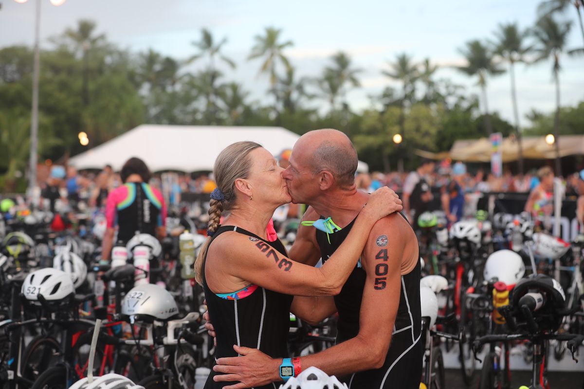 Top Swim Images From Race Day at 2018 Ironman World Championship
