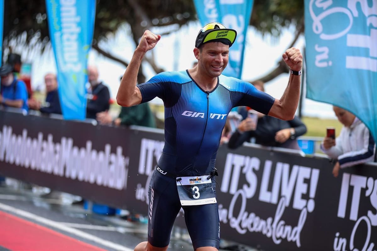 Aaron Royle runs scared to win maiden 70.3 in the Sunshine Cost