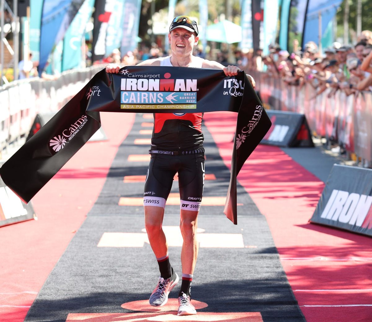 Neumann digs deep to claim maiden Ironman title in Cairns