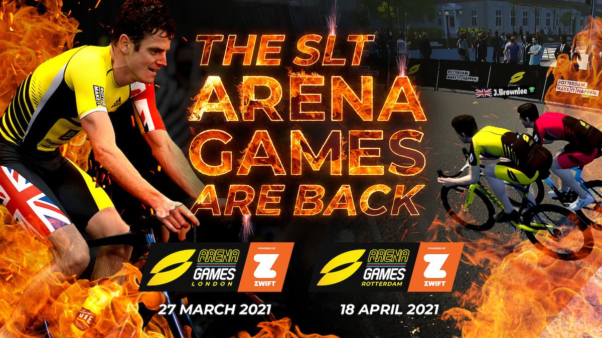 Super League Triathlon Arena Games Powered By Zwift Are Back