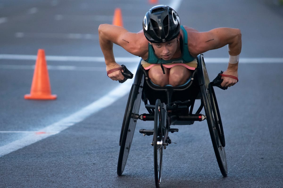 Paratriathletes relish Newcastle challenges