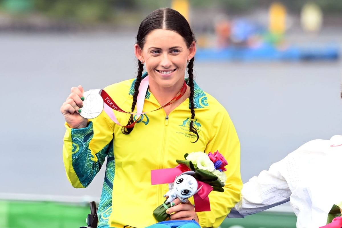 Lauren Parker in The Most Dramatic Finish Of The Games