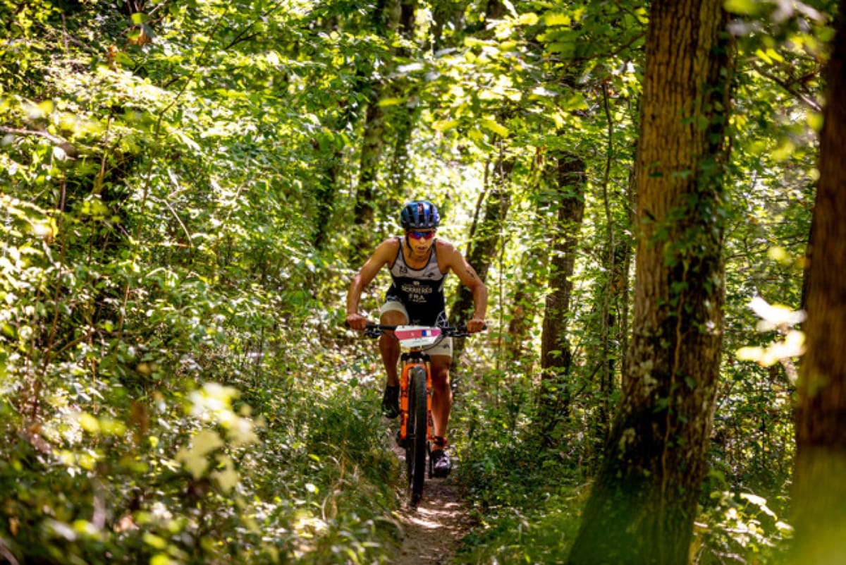 Arthur Serrieres and Michelle Flipo win XTERRA Nouvelle-Aquitaine