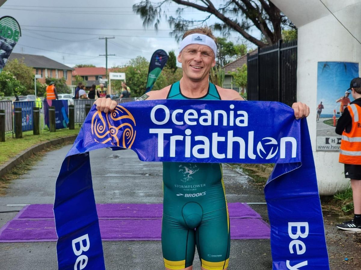 Sudden Downpour Tests Paratriathletes Bike Skills at Oceania Para Championships