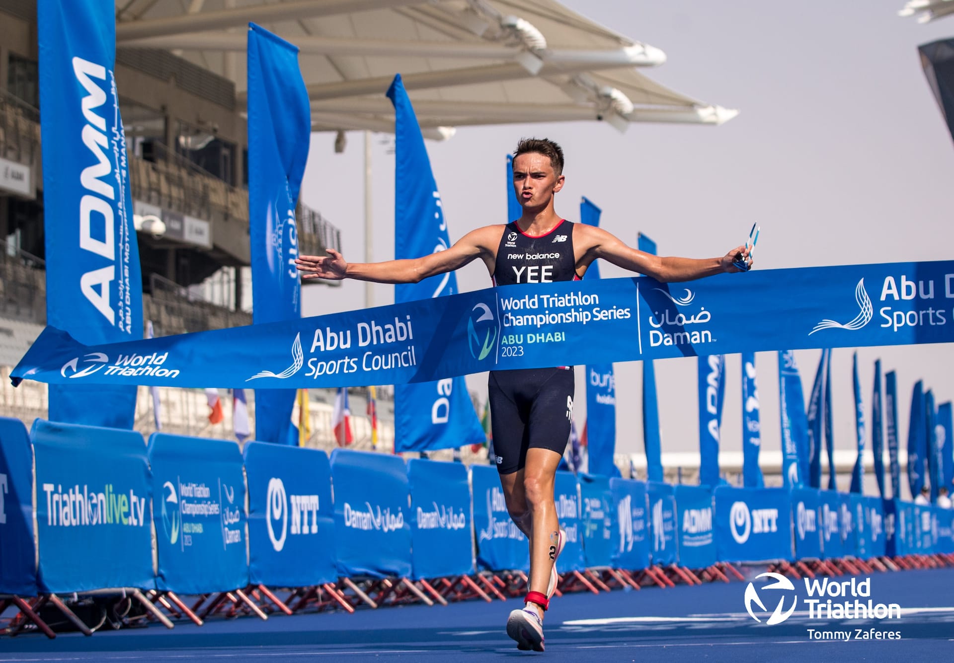 Alex Yee Takes First World Triathlon Championship Series Abu Dhabi Gold in 2023 Post image