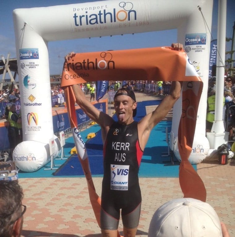 Peter Kerr wins OTU Oceania Sprint Distance Triathlon Championship in Devonport Post image