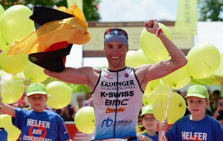 Andreas Raelert and Julia Gajer win European Titles at Challenge Kraichgau Post image