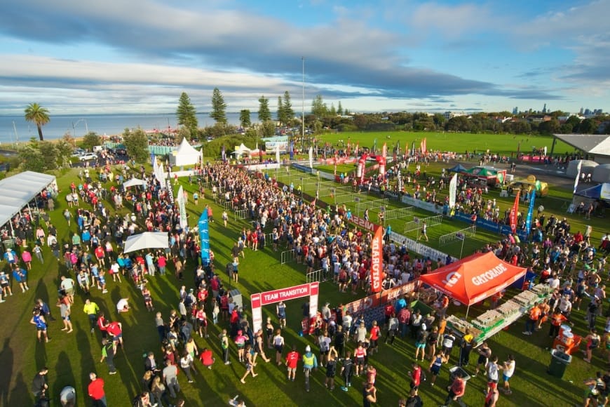 World’s Largest Corporate Triathlon this Sunday 17 February, Elwood Beach Post image