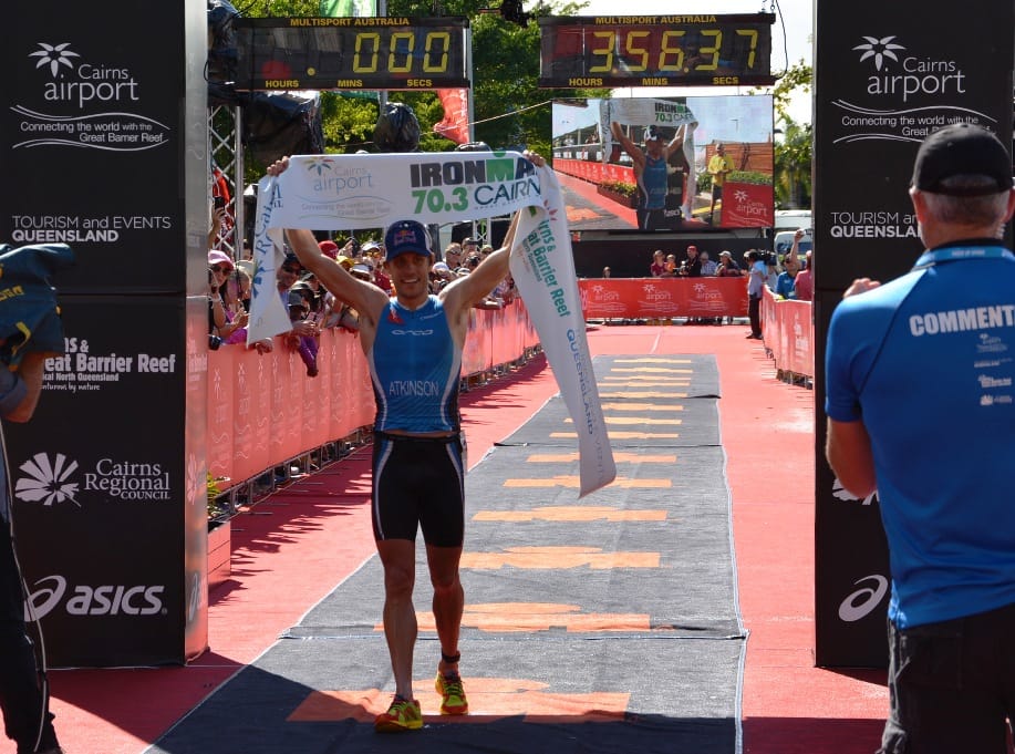 Courtney Atkinson wins Ironman 70.3 Cairns 2013 Post image