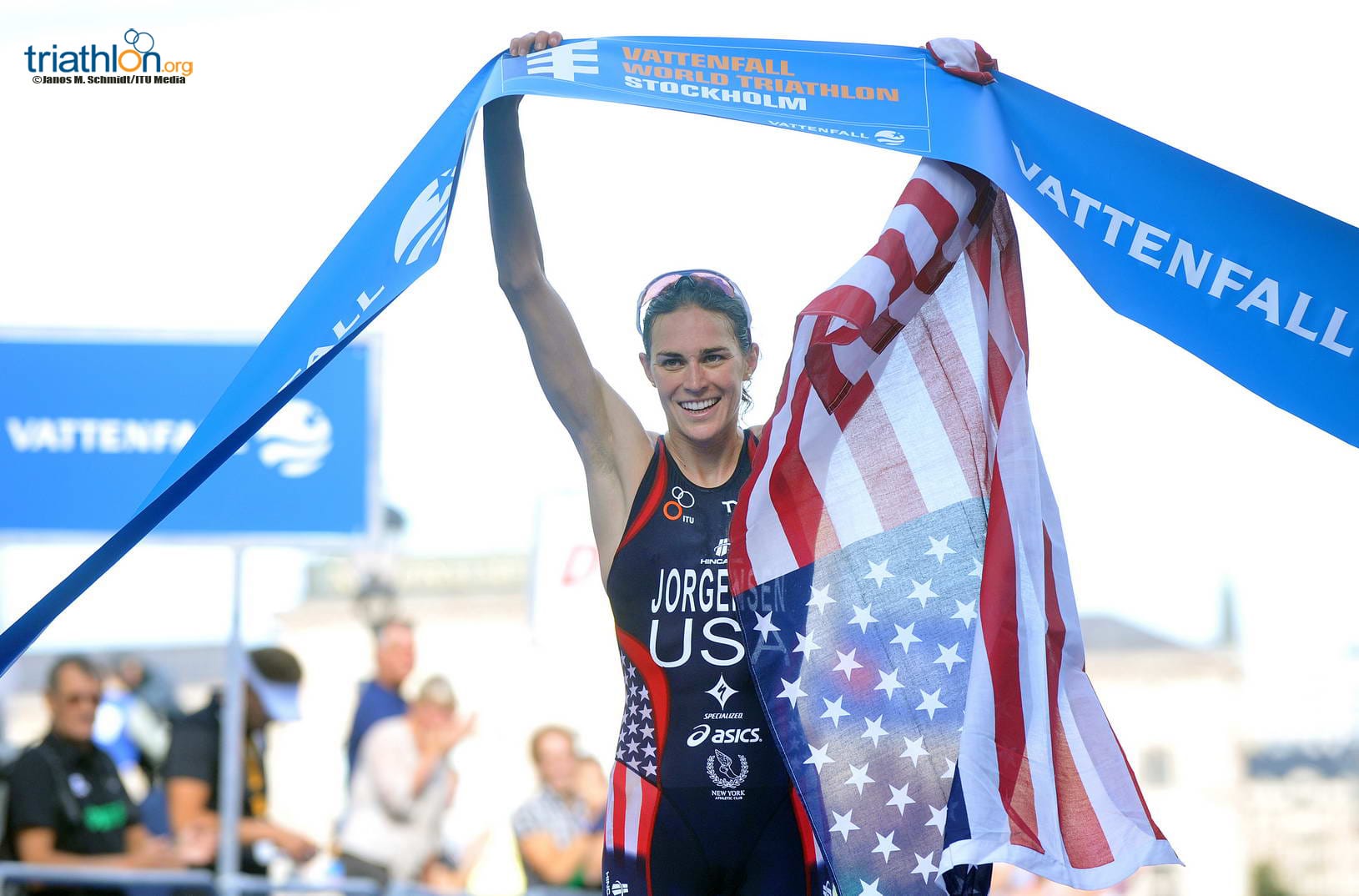 Gwen Jorgensen collects third 2013 World Triathlon Series win in Stockholm Post image