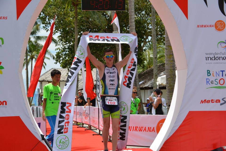 James Hodge won MetaMan Bintan half and reports in on the race Post image