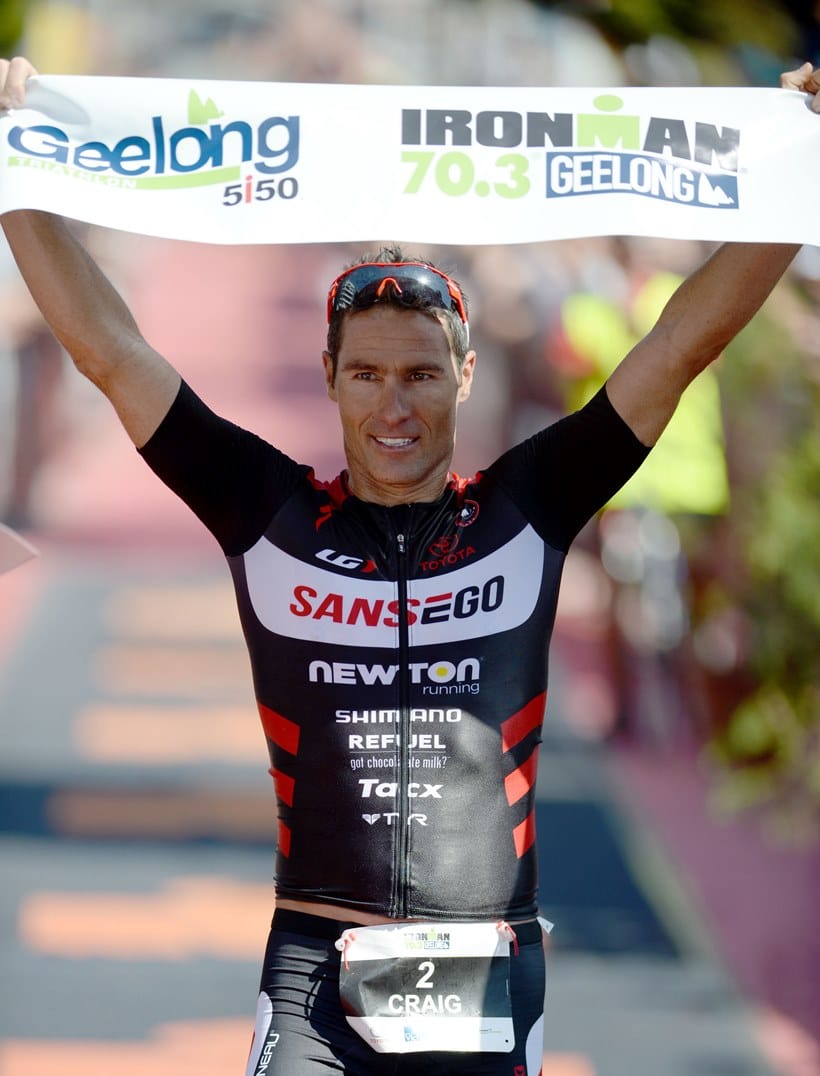 Craig Alexander wins Ironman 70.3 Geelong 2014 ahead of Tim Reed Post image