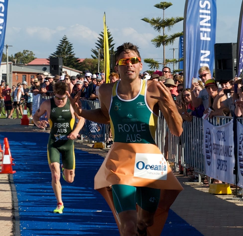Aaron Royle wins 2014 Australian and Oceania Olympic Distance Championships Post image