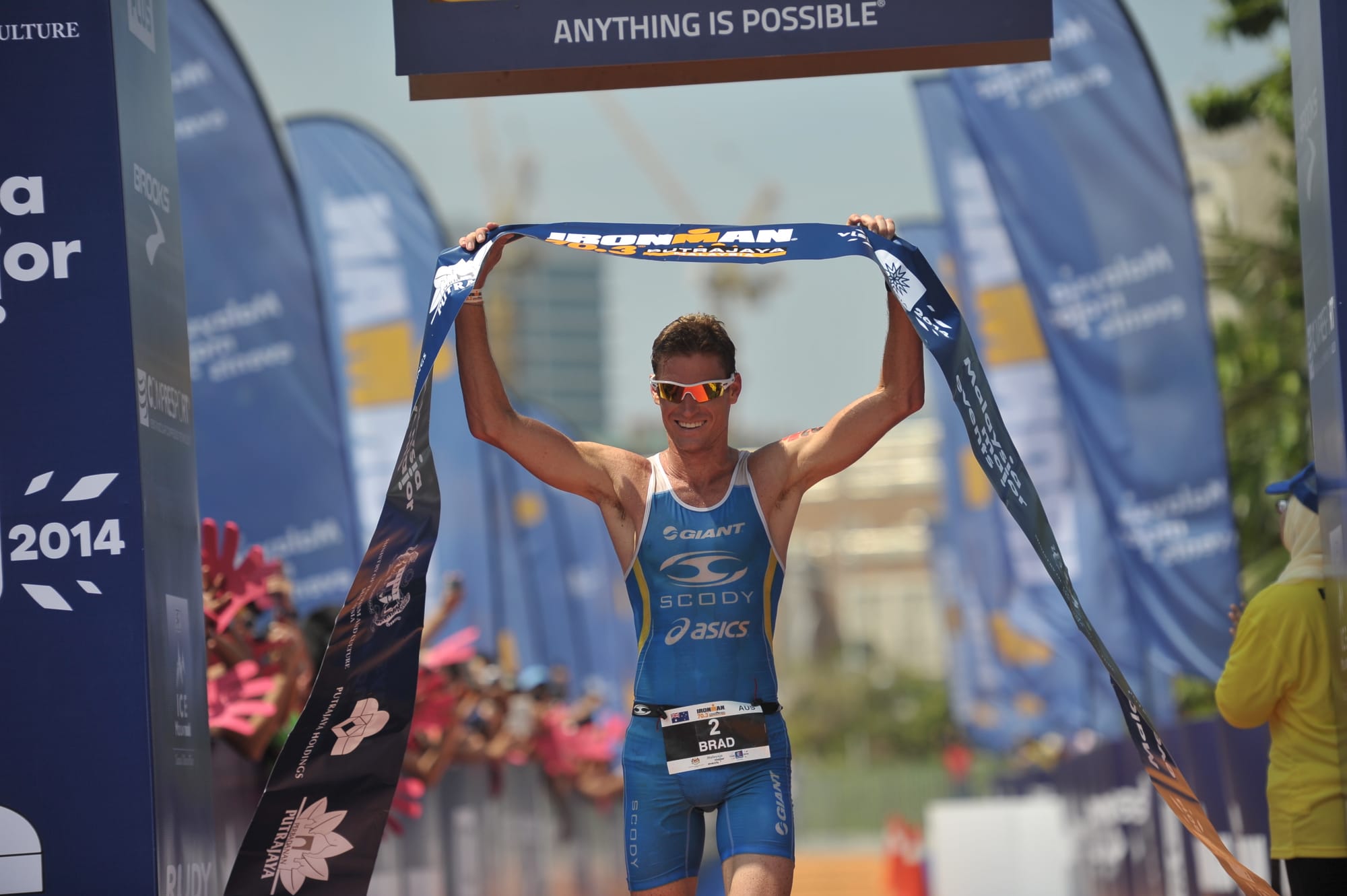 Brad Kahlefeldt and Radka Vodickova sizzle at IRONMAN 70.3 Putrajaya Post image