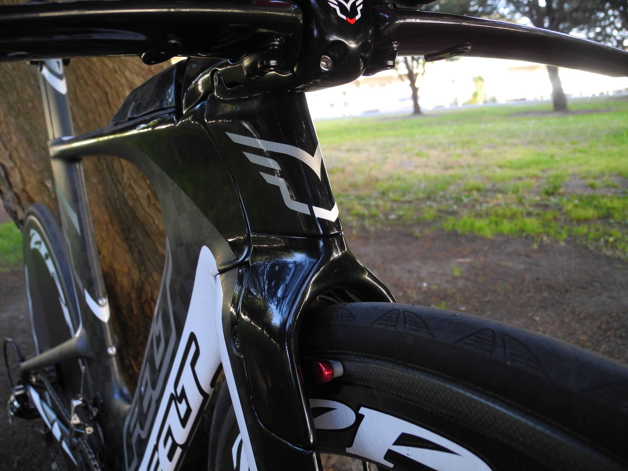 Joshua Amberger Cellarbrates his new Felt IA LTD Time Trial Triathlon Bike Post image