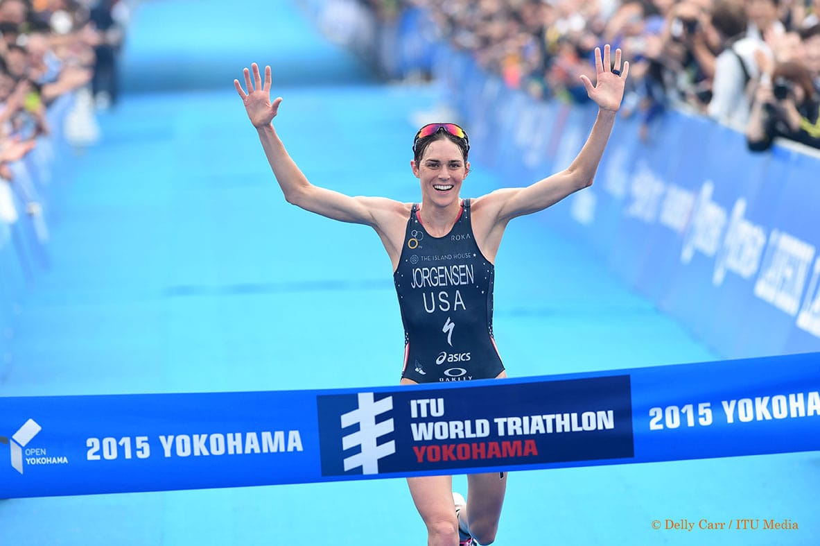 Gwen Jorgensen is on another level with her ninth win in a row at ITU World Triathlon Yokohama Post image