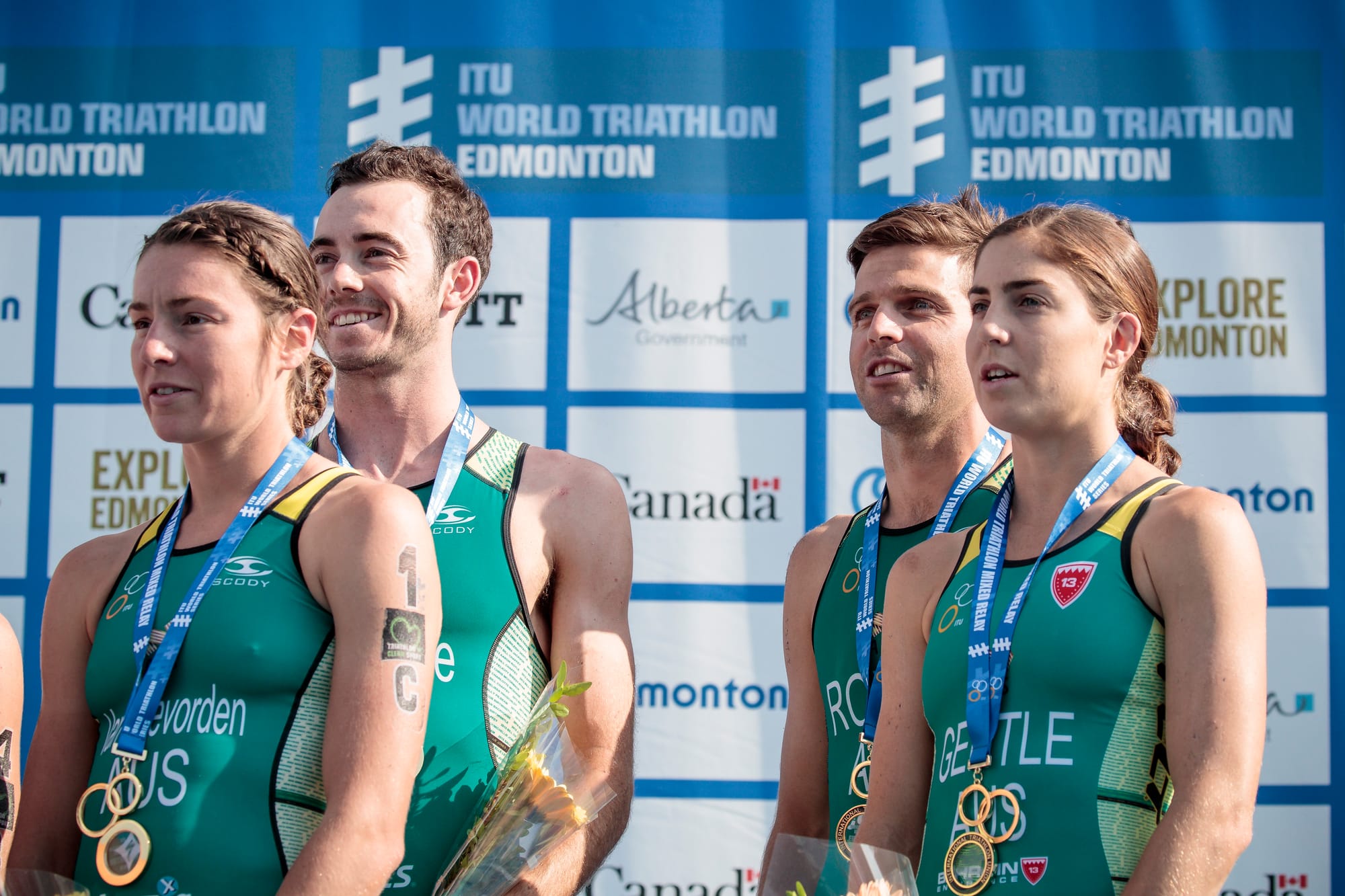 ITU: Australia Wins Gold in Edmonton’s Triathlon Mixed Relay Post image
