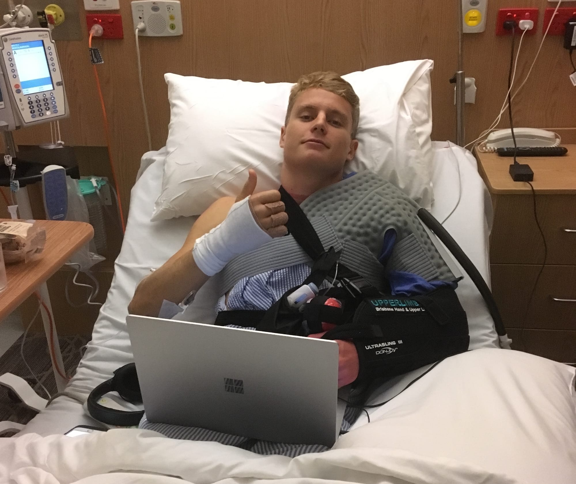 Matthew Hauser’s Bike Crash Injury & Recovery Post image