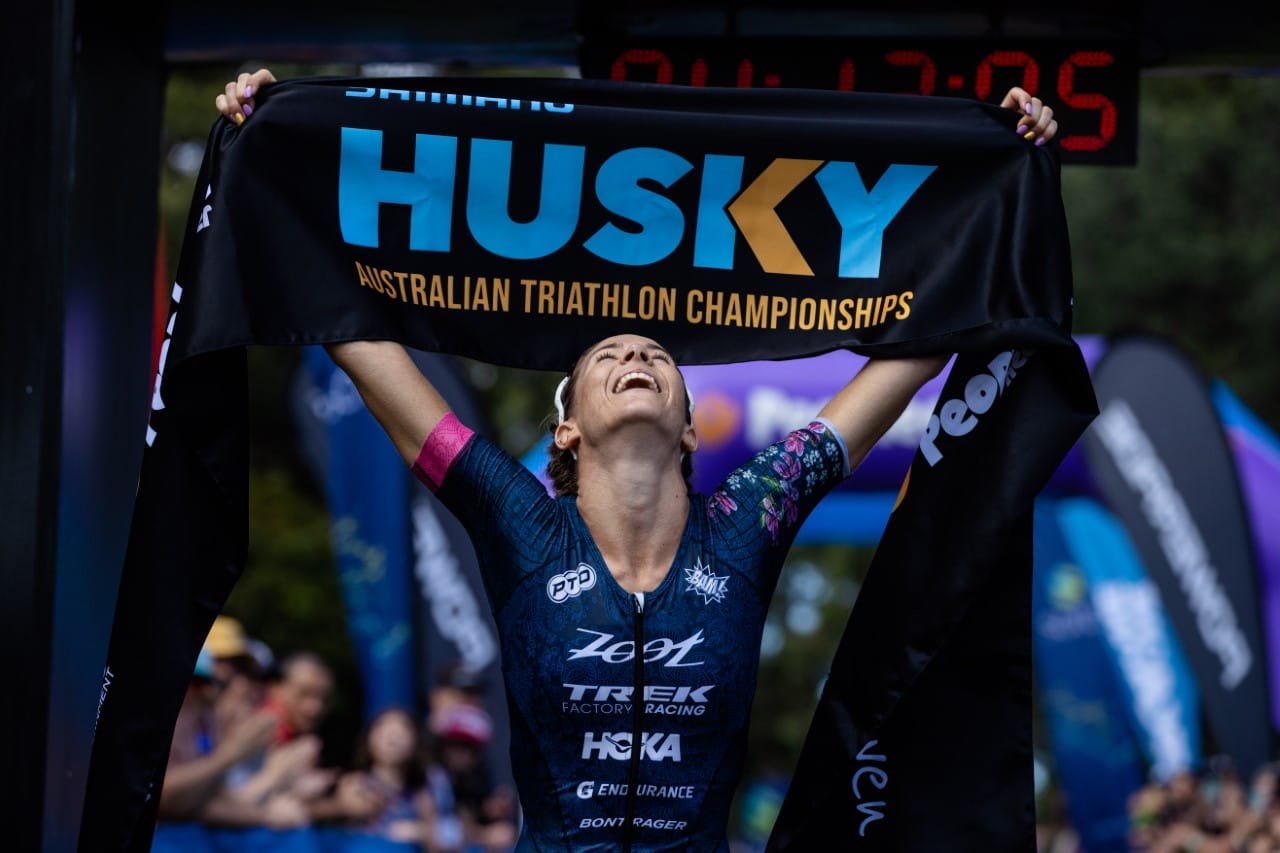 Ellie Salthouse wins Shimano Husky Women’s Australia Triathlon Championship Post image