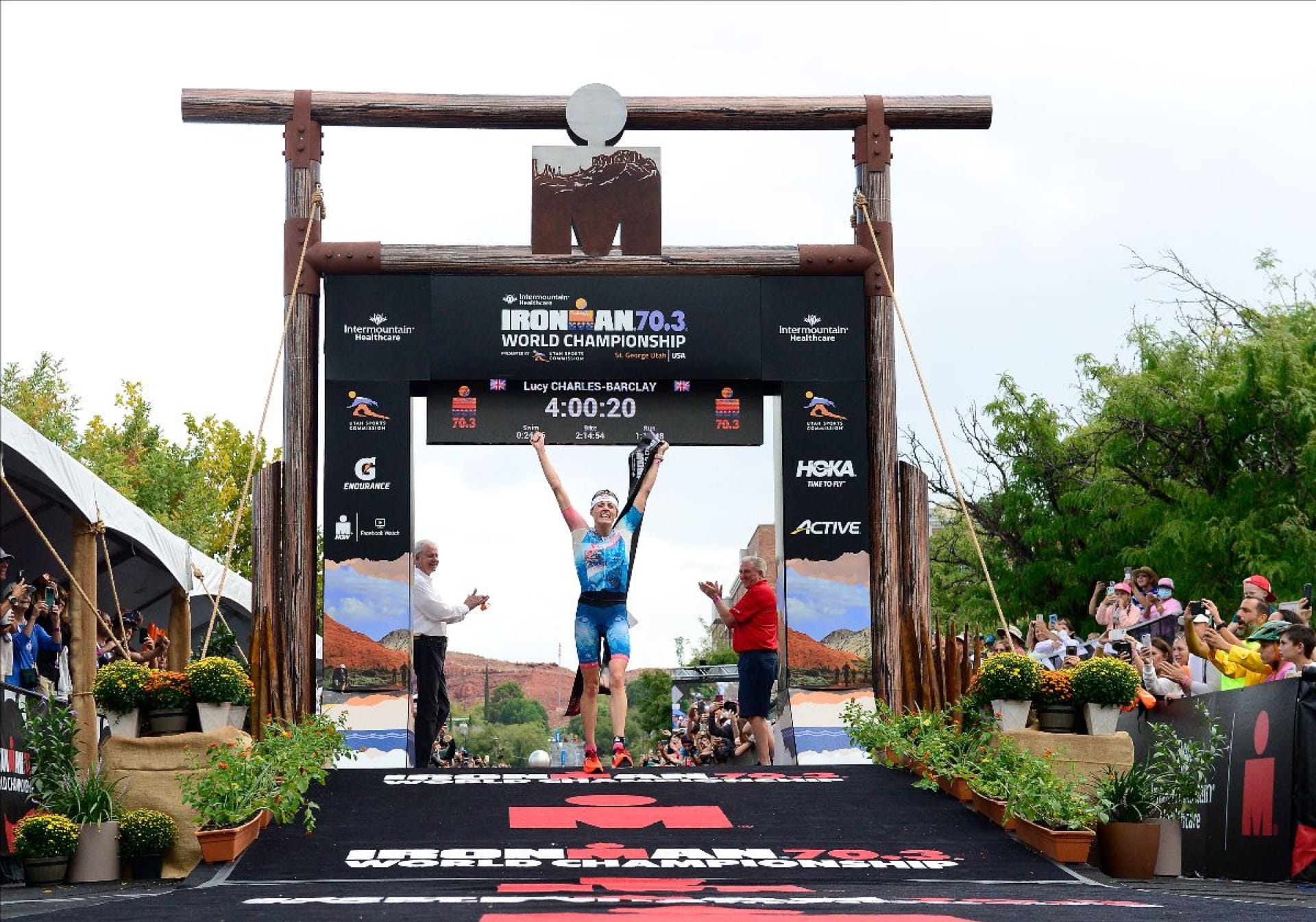 Gustav Iden And Lucy Charles-Barclay Take The Wins at Ironman 70.3 World Championship Post image