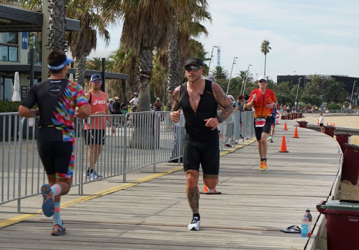 Former AFL Melbourne Demons Captain Nathan Jones Completes Ironman 70.3 Melbourne Post image