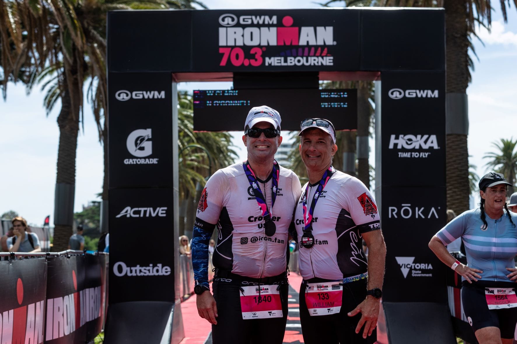 American Brothers Continue Guinness World Record Push At Ironman 70.3 Melbourne Post image