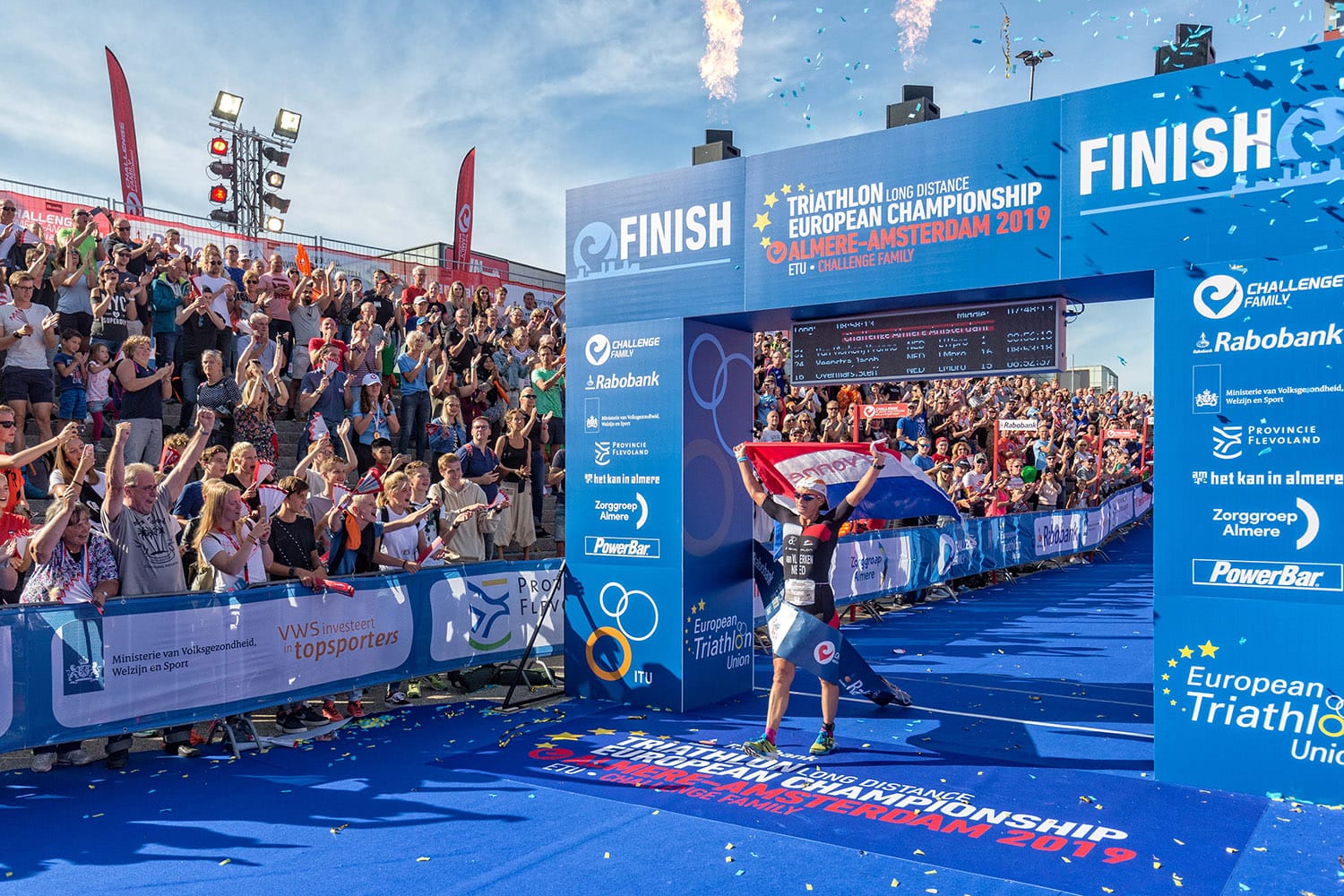 Challenge Almere-Amsterdam crowns Kieran Lindars and Katharina Wolff European Triathlon Long Distance Champions Post image