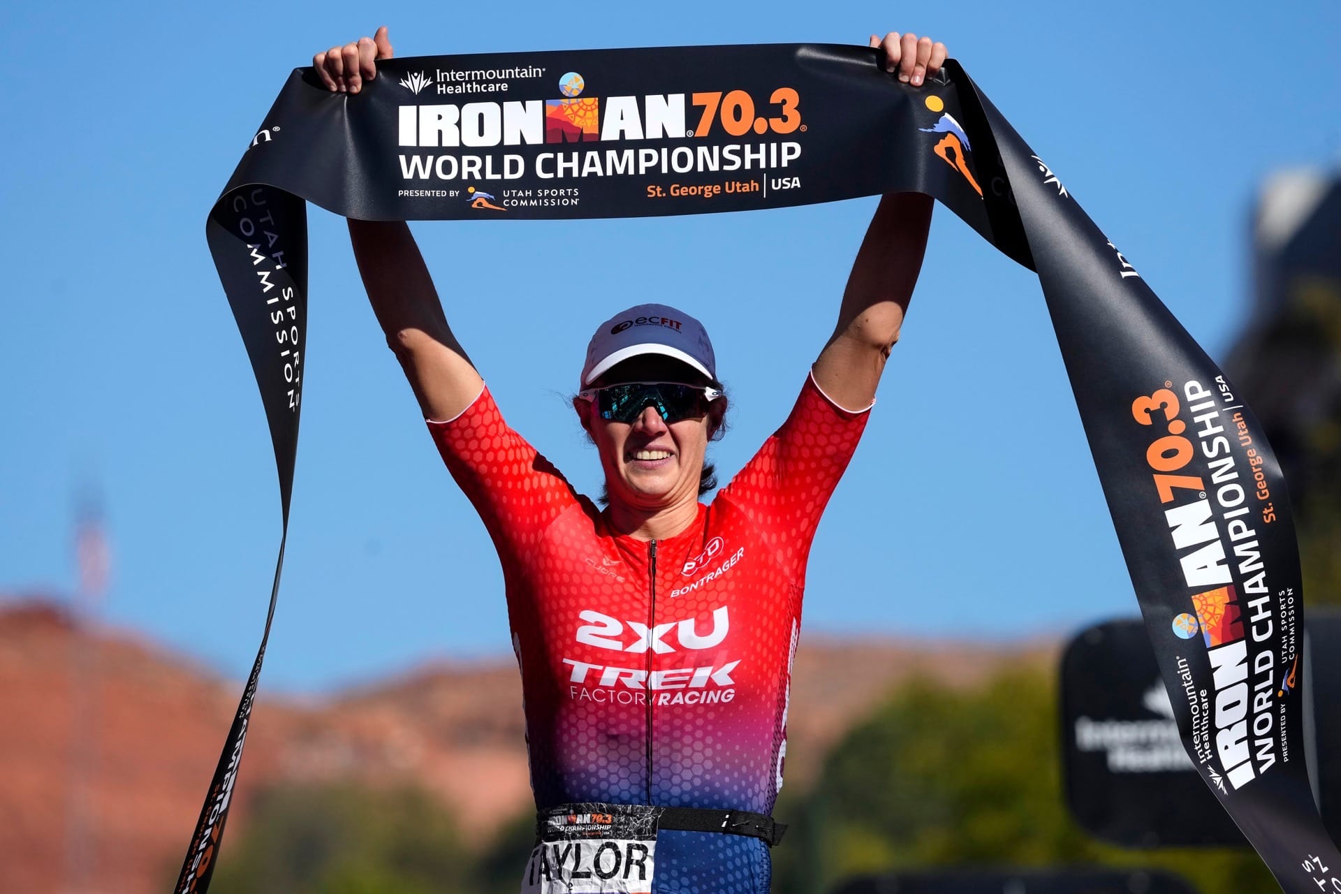 Taylor Knibb Dominates At The 2022 Ironman 70.3 World Championship Post image