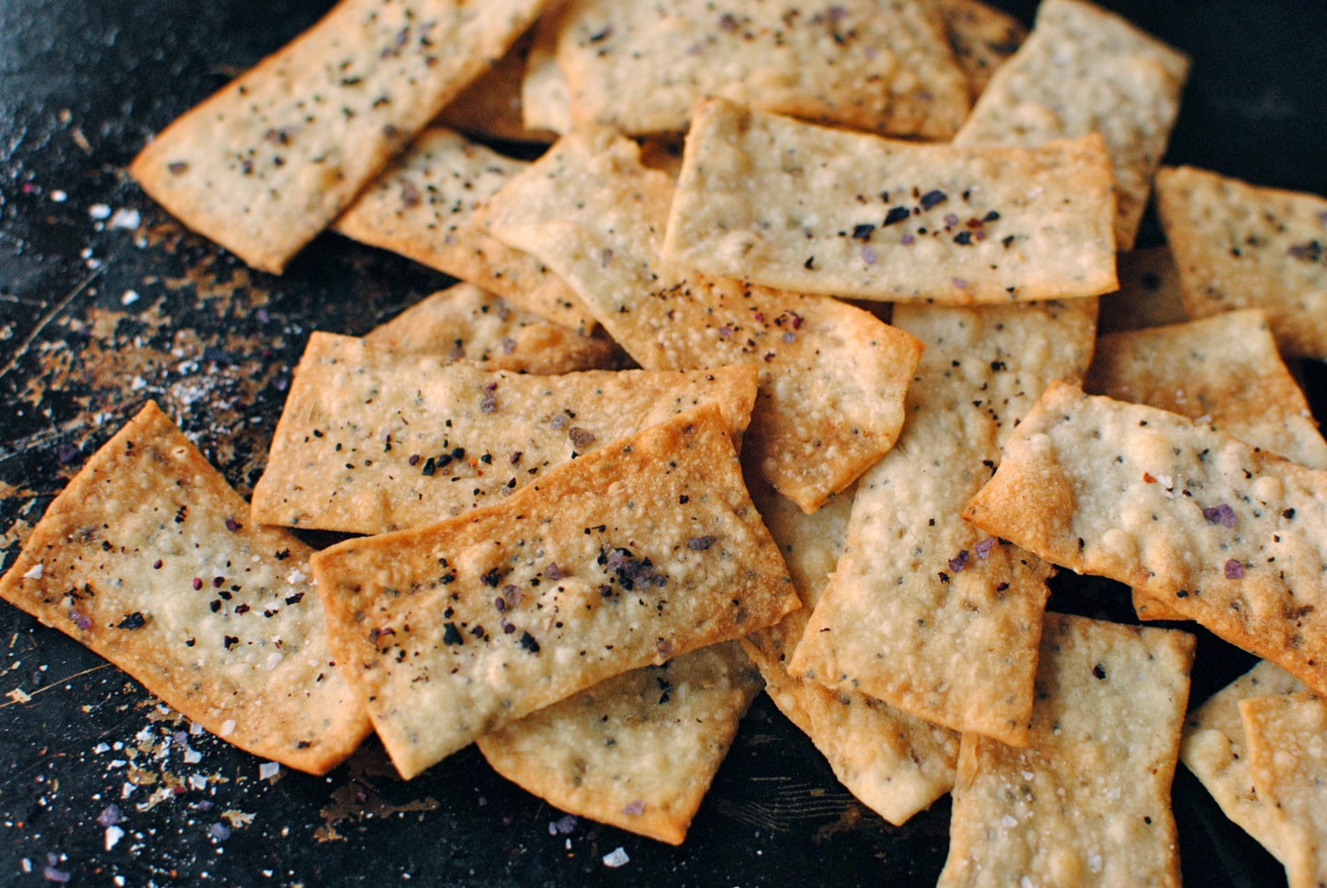 Seeded Rosemary Crackers – Grain Free Goodness Post feature image