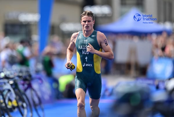 Matt Hauser Breaks into Top 3 in World Triathlon Championship Series