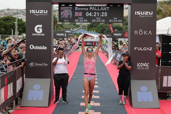 Gomez and Pallant-Browne Winner at Ironman 70.3 Mossel Bay