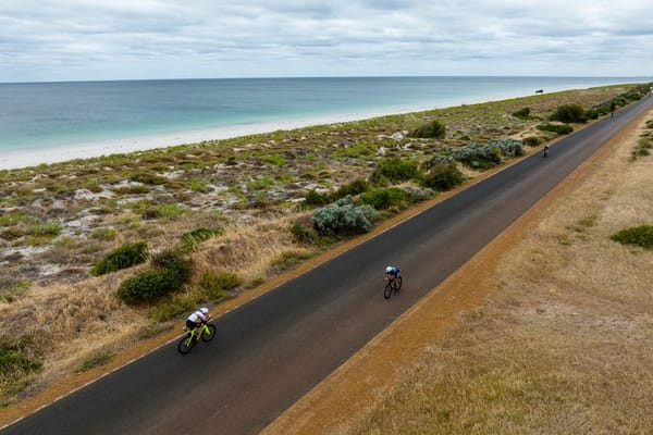 Burton and Norden Surge Ahead in GWM Ironman Western Australia After Bike Leg