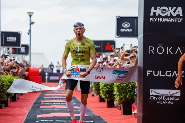 Bækkegård and Langridge Winners with Record-Breaking Times at 2023 Ironman Western Australia